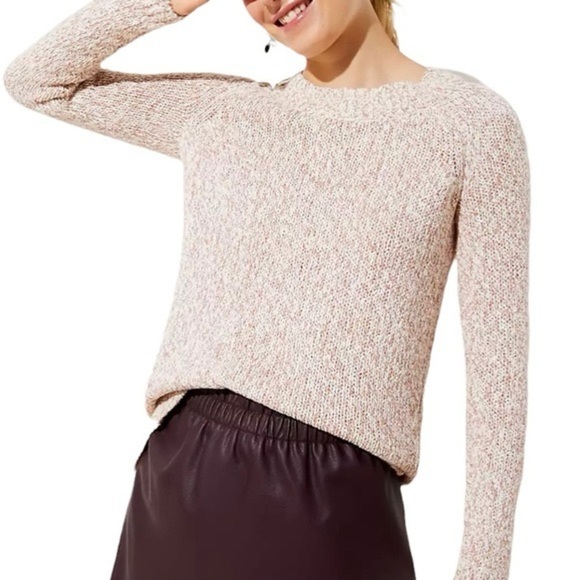 Loft Women's Cream Sweater Size Petite Small​ - Picture 1 of 5